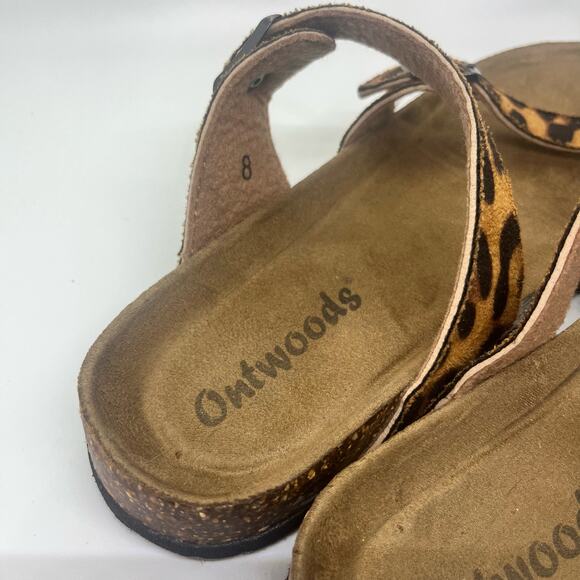 OUTWOODS BORK-30 SANDAL LEOPARD SIZE 8 - Picture 2 of 6